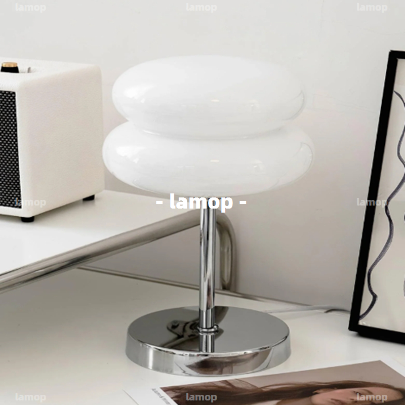 Bauhaus Cream‑Globe Table Lamp - Decor Lighting Lamps ulasan dan harga