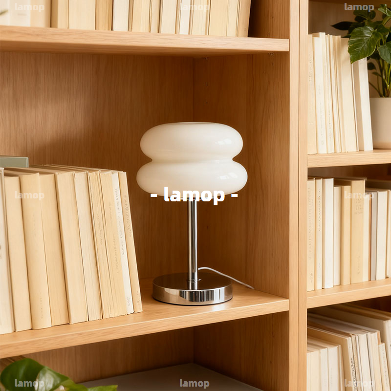 Bauhaus Cream‑Globe Table Lamp - Decor Lighting Lamps ulasan dan harga