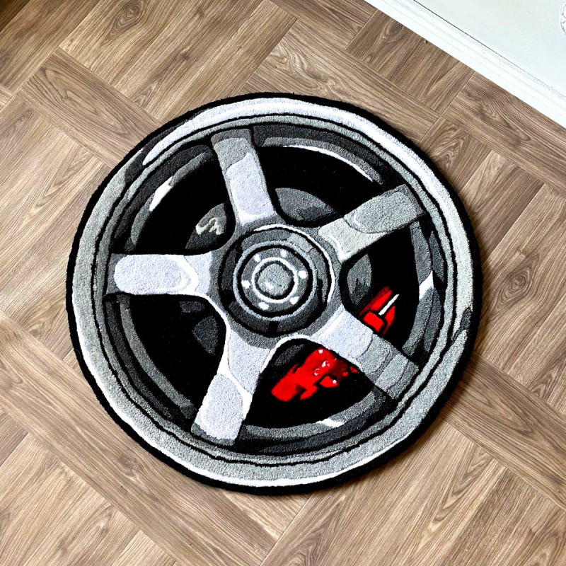 VIKAMA Car Wheel Rim Design Ro - Lighting Mcqueen Bedroom Decor ulasan dan harga