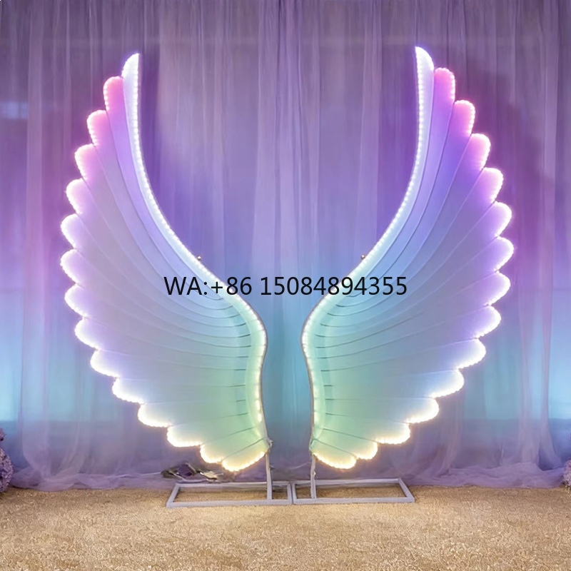 Glowing Angel Wings Light Prop - Lighting Decoration Ideas ulasan dan harga