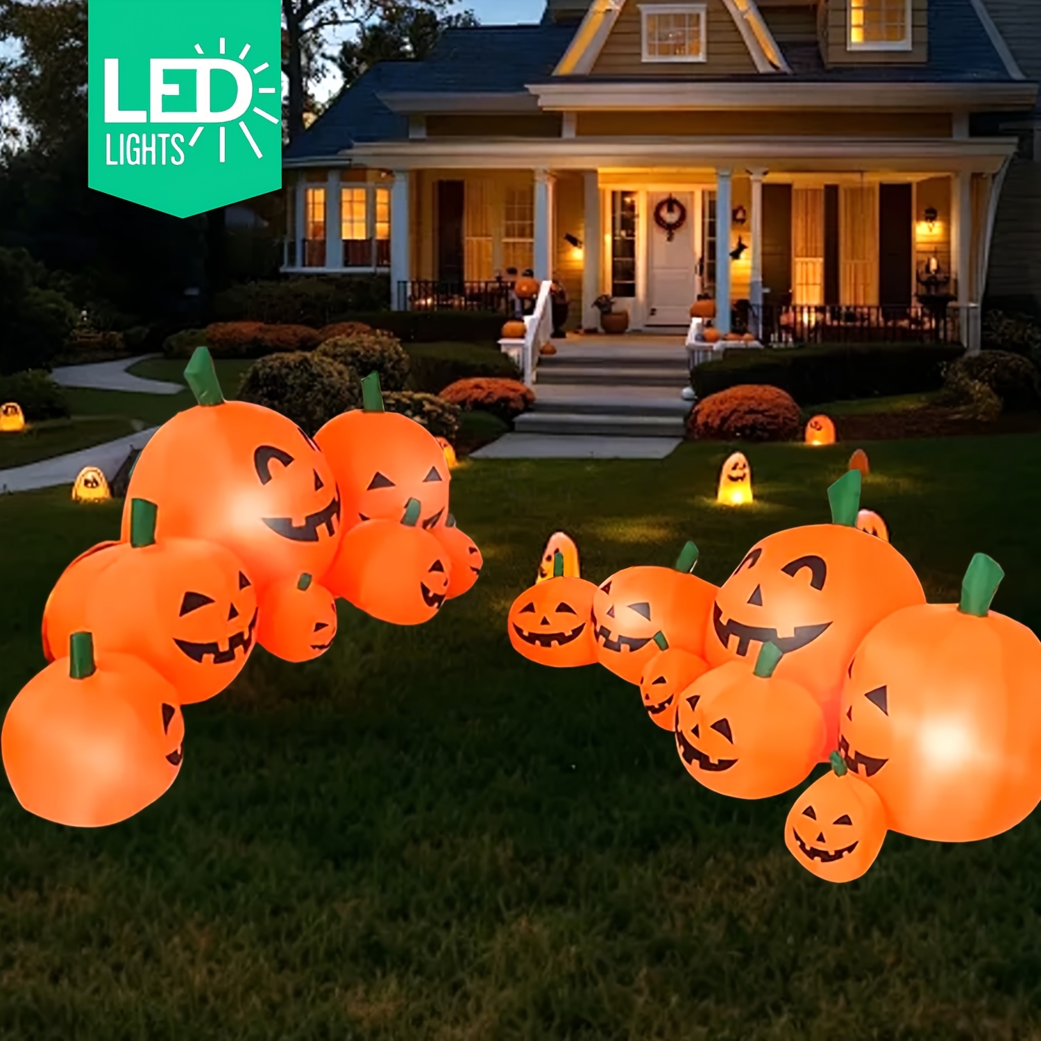 NEW Arrival 7.5FT Halloween In - Up Lighting Decor ulasan dan harga